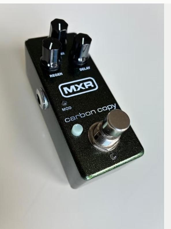 MXR Carbon Copy mini Delay M299 (nieuw!), Muziek en Instrumenten, Effecten, Verzenden, Nieuw, Delay of Echo