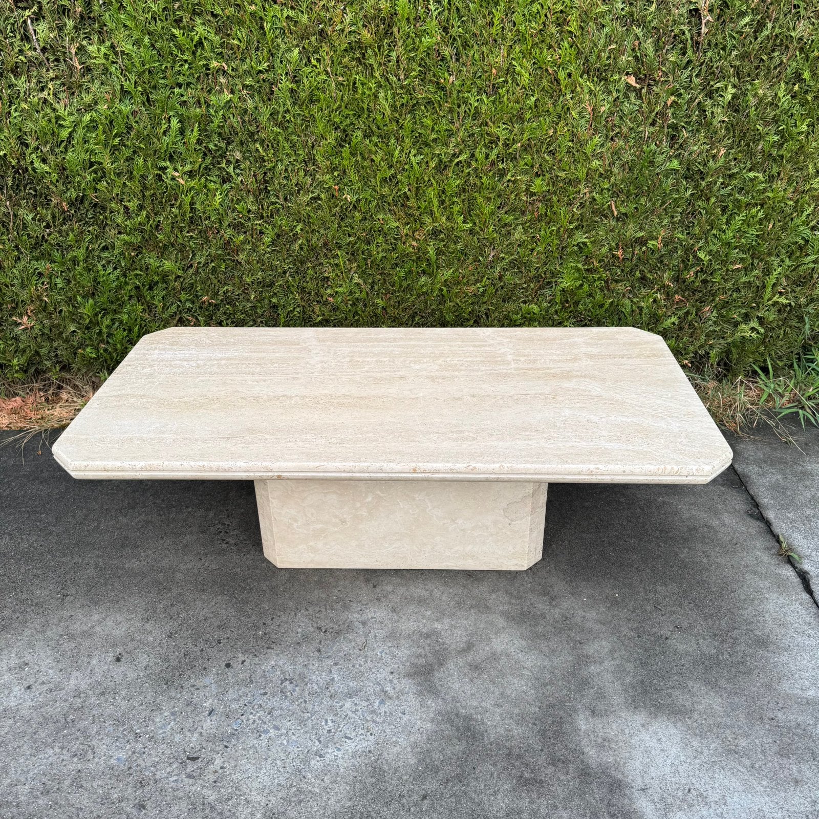 Travertin salontafel, Antiek en Kunst, Ophalen