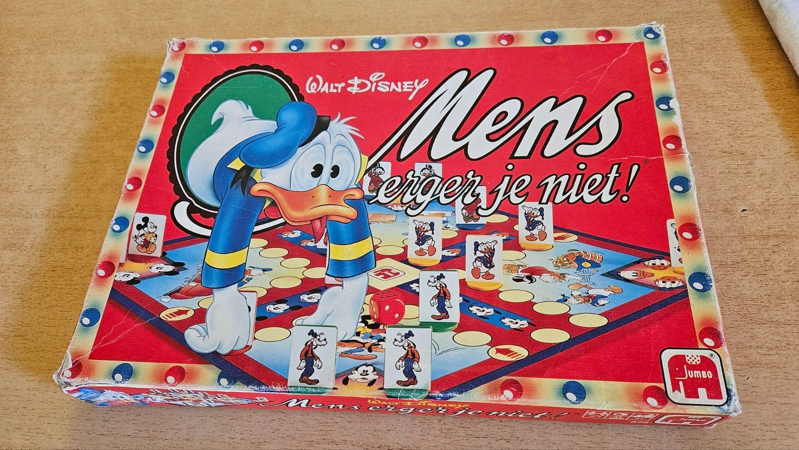 Walt Disney Mens Erger Je Niet!, Hobby en Vrije tijd, Ophalen of Verzenden, Gebruikt, Jumbo