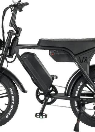 V8 E-bike met dubbele accu - Perfecte staat, ruilen mogelijk, Overige merken, Verzenden, Zo goed als nieuw, 59 cm of meer