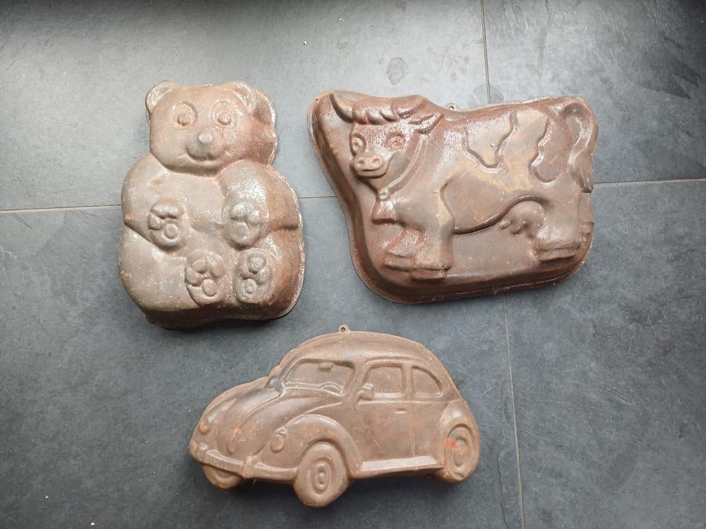 Vintage bakvormen jaren 60, Ophalen of Verzenden