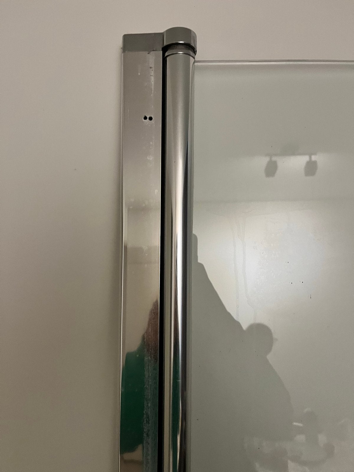 Hoek douchedeur / douchecabine 90x90x197 cm, Ophalen, Gebruikt, Glas, Douche