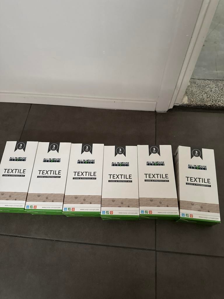 All in house service textile care & protect kit (6 stuks), Ophalen of Verzenden, Overige typen