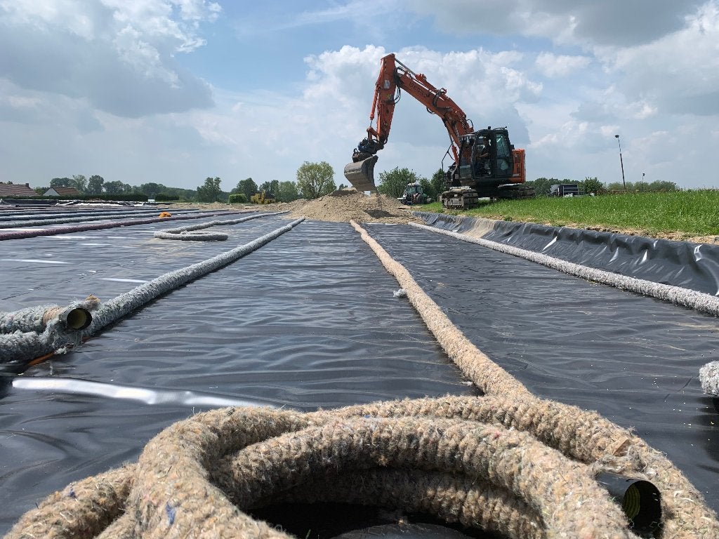 Folie voor eb- en vloedbakken, manegebodem, paardenbak., Dieren en Toebehoren