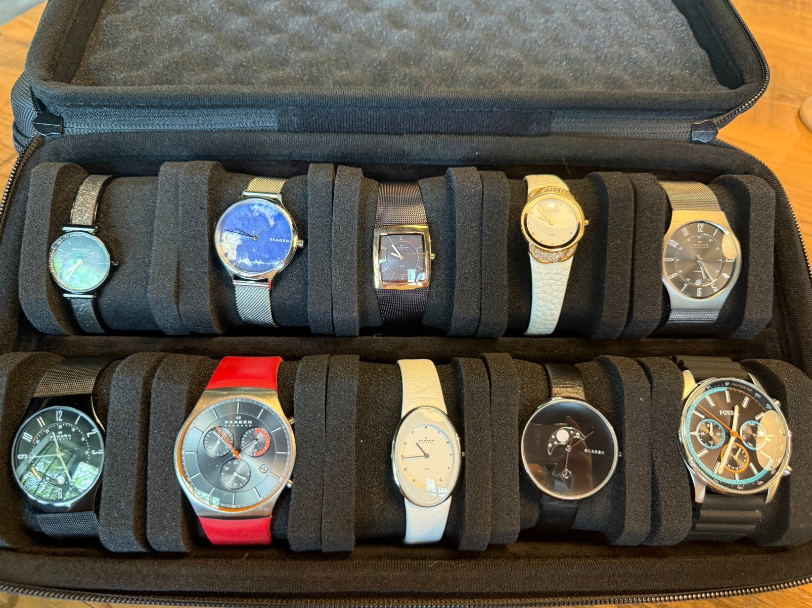 Assortiment Skagen Horloges, Ophalen of Verzenden, Zo goed als nieuw, Overige merken