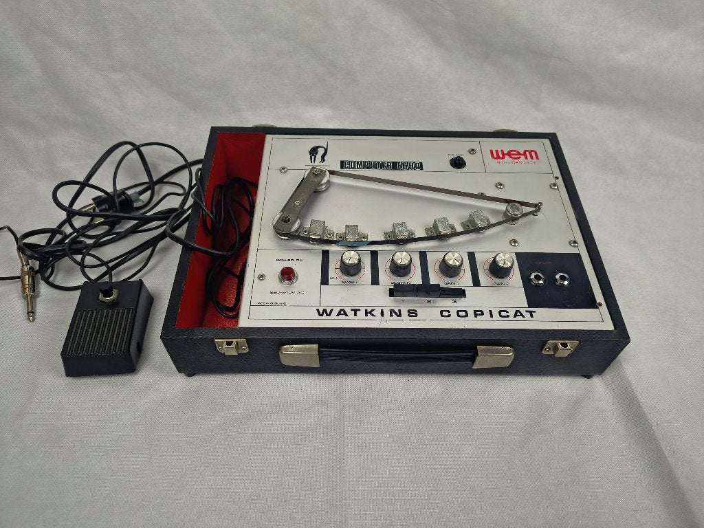 WEM Watkins Copicat solid-state tape-echo, Muziek en Instrumenten, Ophalen of Verzenden, Gebruikt, Delay of Echo