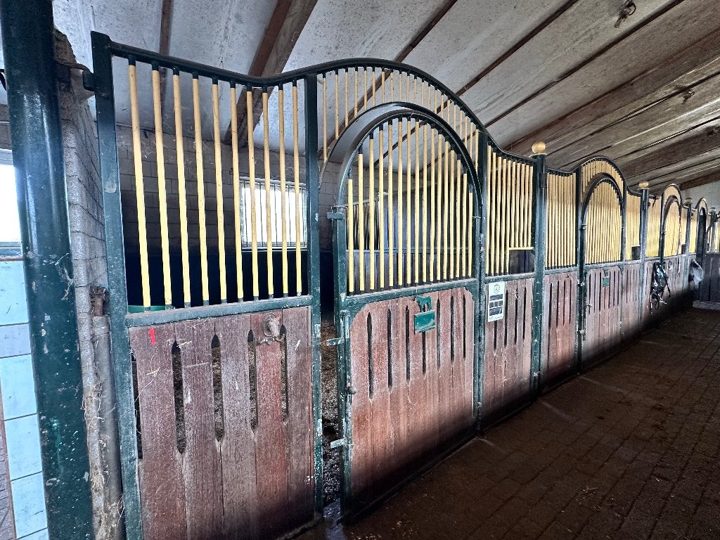Voorfronten en zijschotten paardenstal, Stalling, 1 paard of pony