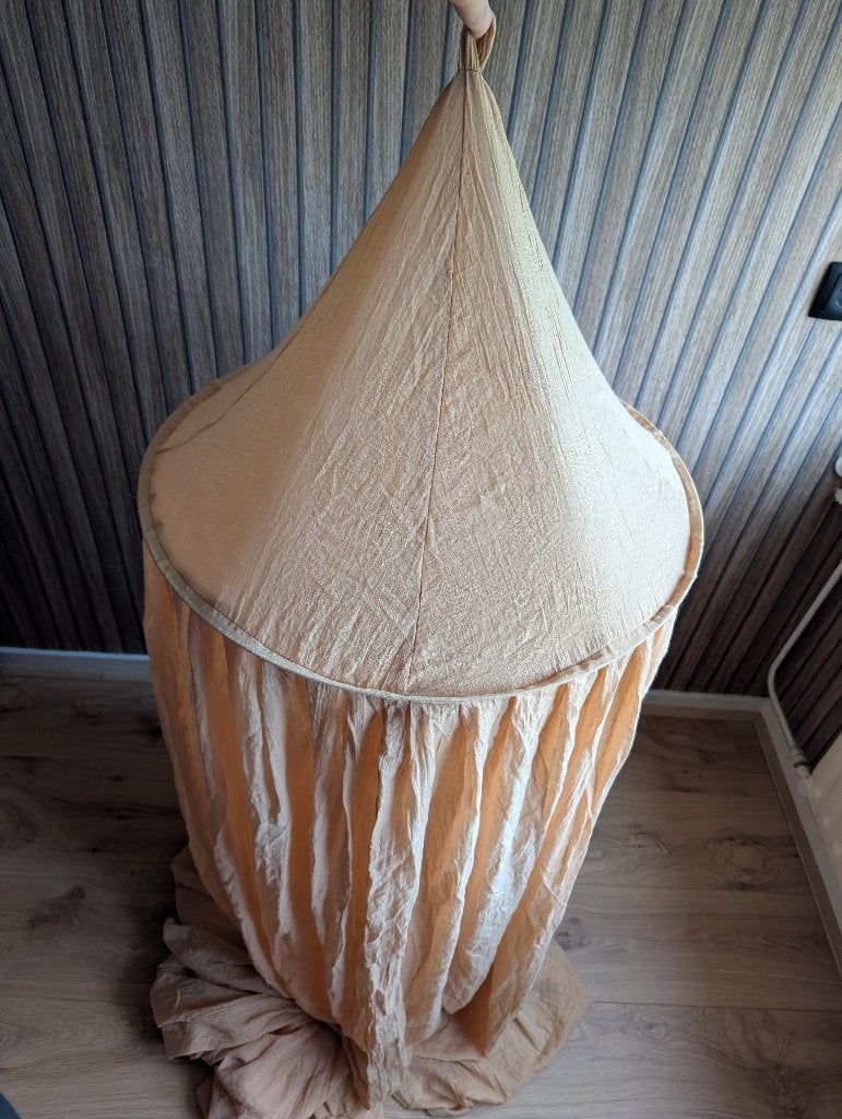 Nieuw: MEYCO klamboe warm sand, Kinderen en Baby's, Beige, Meyco, Nieuw, Ophalen of Verzenden