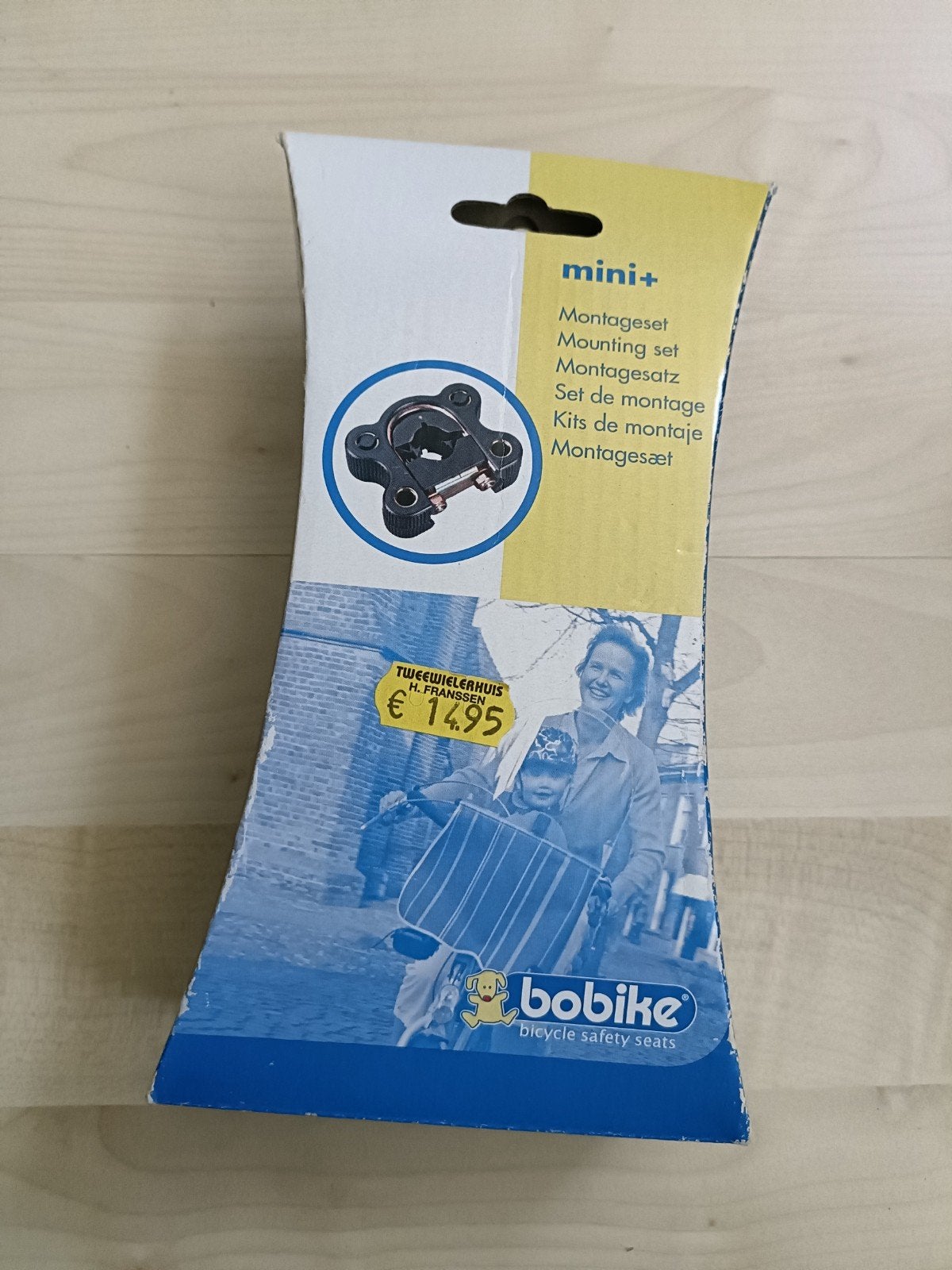 Fietsstoel montage set mini+ bobike voorop stoel, Ophalen of Verzenden, Nieuw, Voorzitje, Bobike Mini