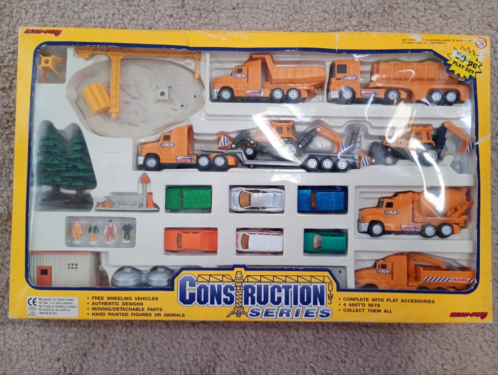 Vintage(1995)New-Ray Toys Construction Series Speelset, Ophalen of Verzenden, Nieuw