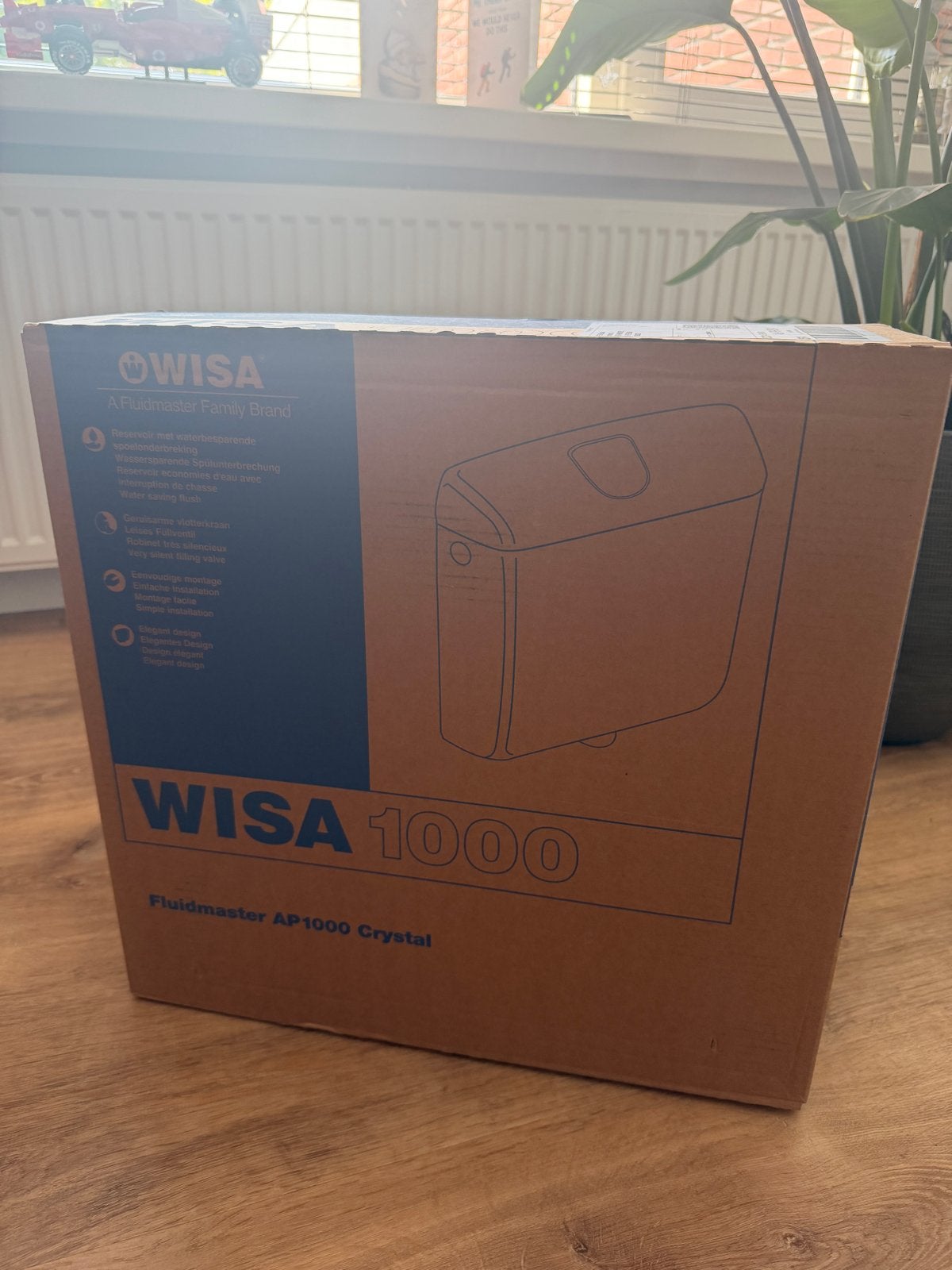 Wisa Fluidmaster AP1000 Crystal Reservoir, Ophalen, Nieuw, Toilet