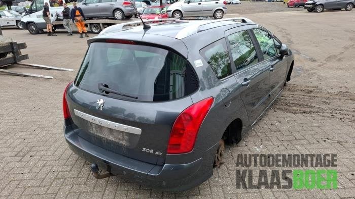 Portier 4Deurs rechts-achter van een Peugeot 308, Gebruikt, -, Deur, -