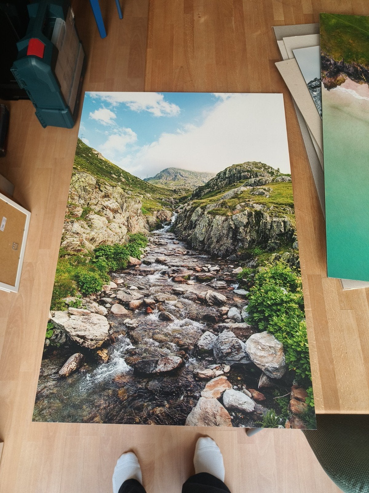 dibond print - foto Zwitserland, Ophalen of Verzenden