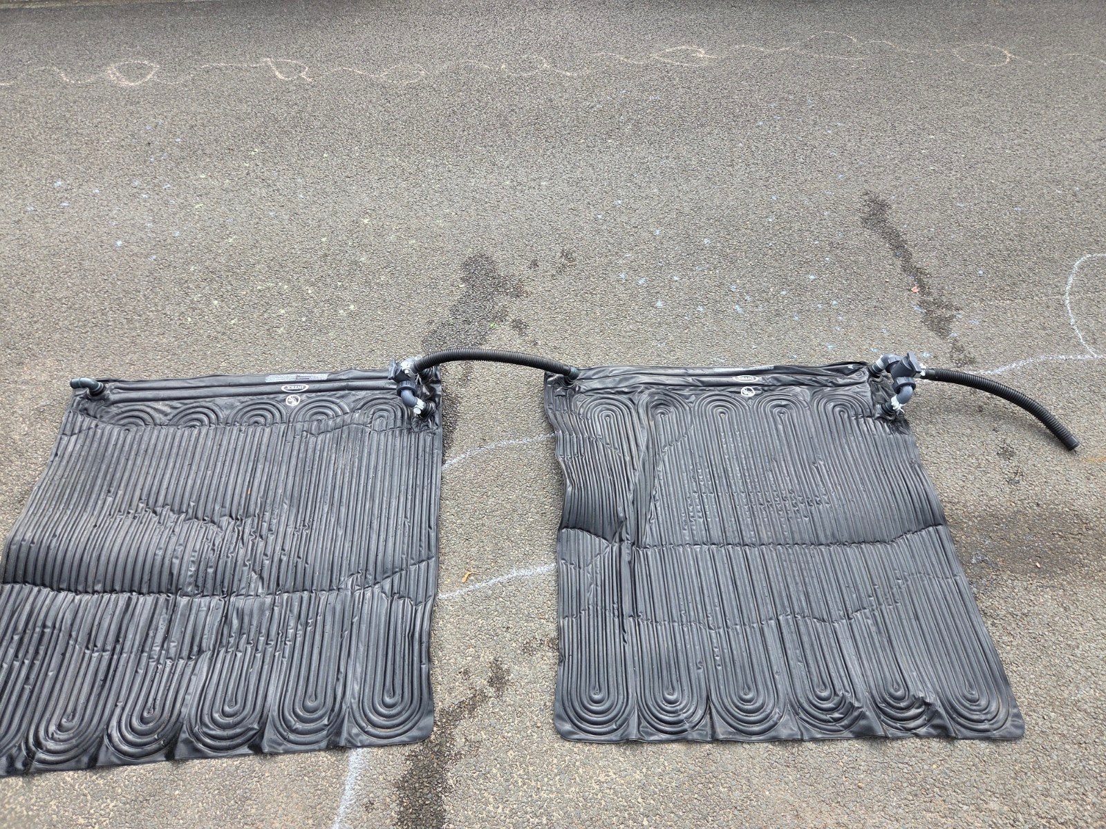 Twee Intex Solarmatten voor Zwembadverwarming, Ophalen of Verzenden, Gebruikt, Verwarming