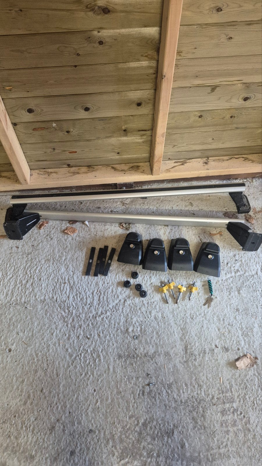 Gebruikte dakdragerset Ford focus C-Max met sleutels, Ophalen, Gebruikt