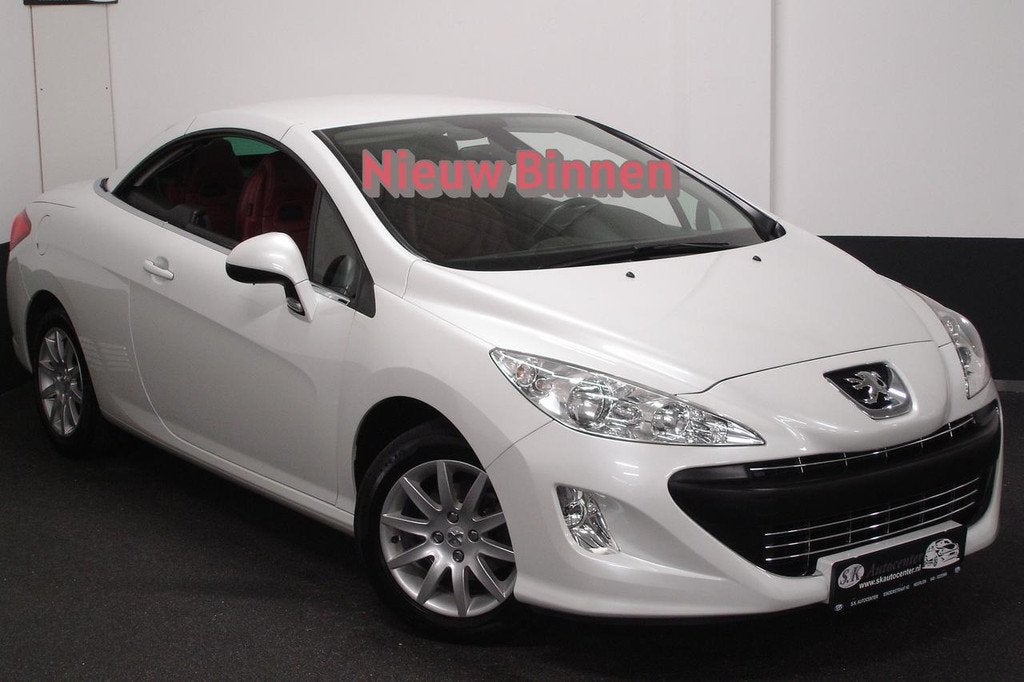 Peugeot 308 CC CABRIO SPORT*CRUISE*STOELVERWARMING*LEDER*, Euro 5, Gebruikt, 4 cilinders, Cabriolet