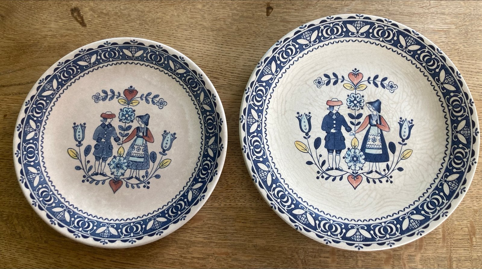 Johnson Brothers Staffordshire Old Granite Borden, Antiek en Kunst, Antiek | Servies los, Ophalen of Verzenden