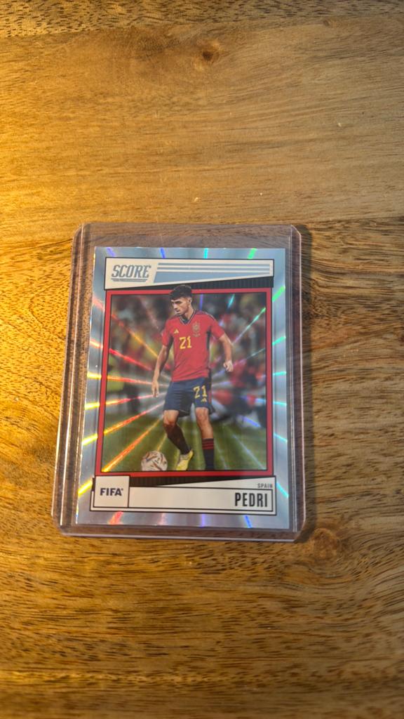 Pedri Laser Panini Score 2022/23, Ophalen of Verzenden, Nieuw, Plaatje