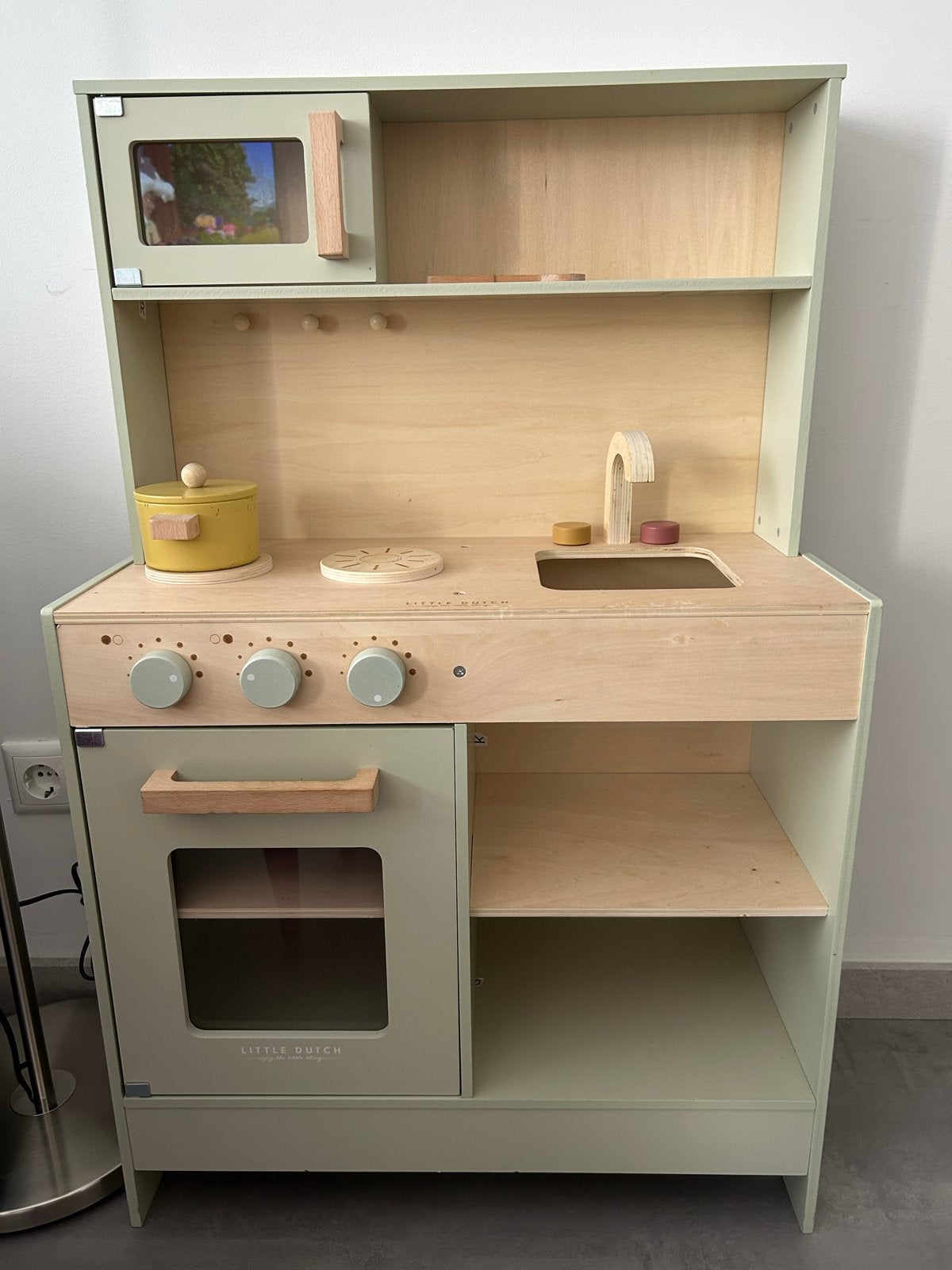 Little Dutch Houten Speelkeuken met accessoires, Ophalen, Zo goed als nieuw, Hout, Speelkeuken