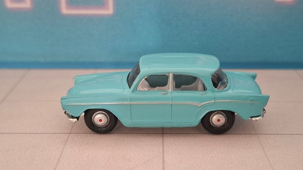 Norev 1:86 Simca Aronde blauw, Ophalen of Verzenden, Gebruikt, Auto, Overige merken