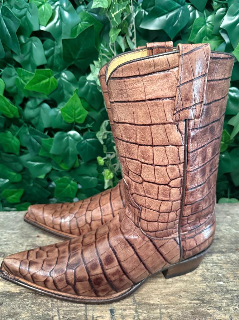 geweldig aparte laarzen met krokodillen leer sendra maat 41, Kleding | Heren, Schoenen, Sendra, Bruin, Boots, Nieuw