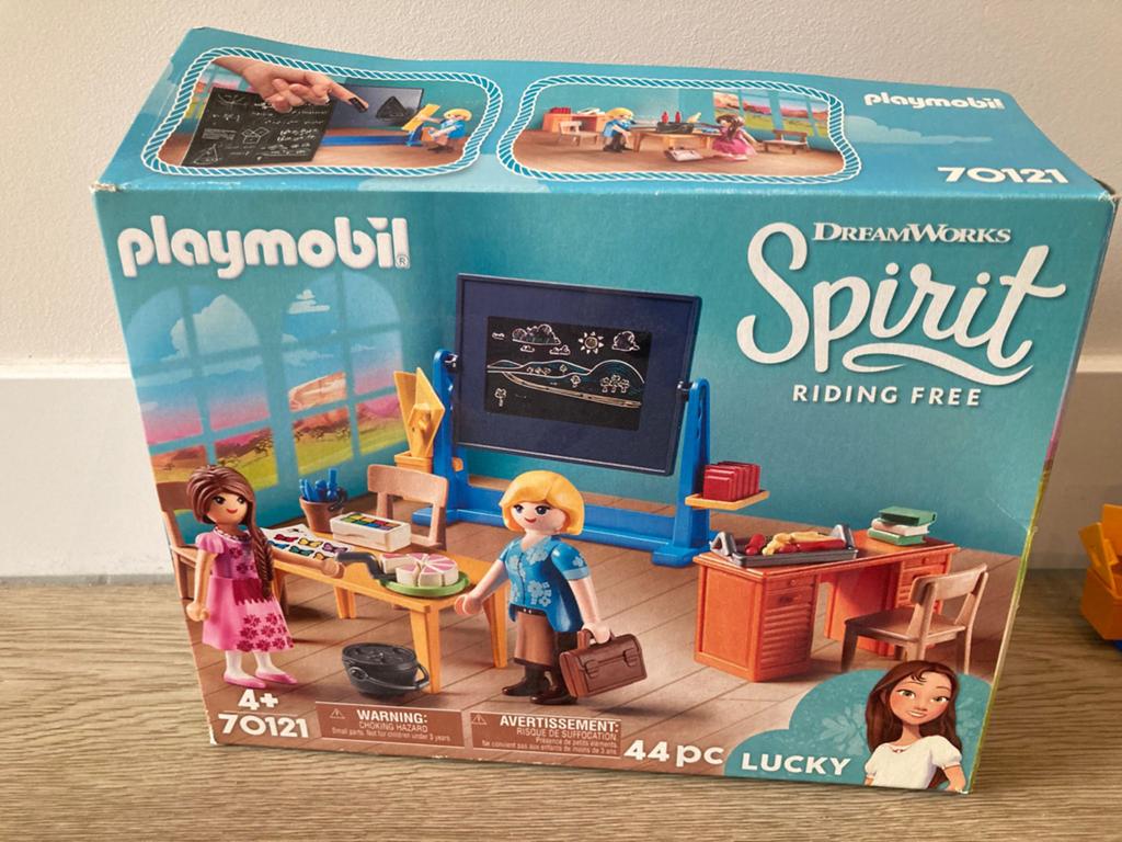 Playmobil School Set 70121, Ophalen of Verzenden, Zo goed als nieuw, Complete set