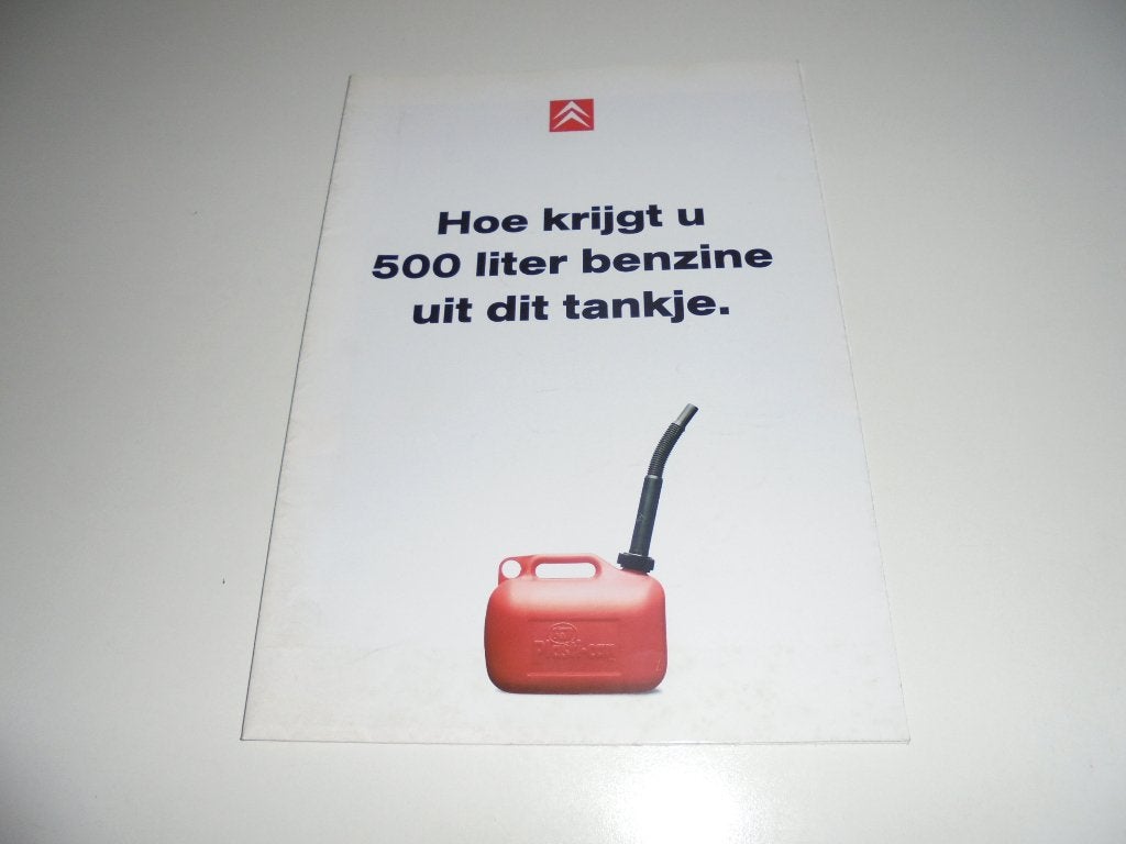 speciale aktiebrochure Citroen ZX  1994, Ophalen of Verzenden, Gelezen, Citroën