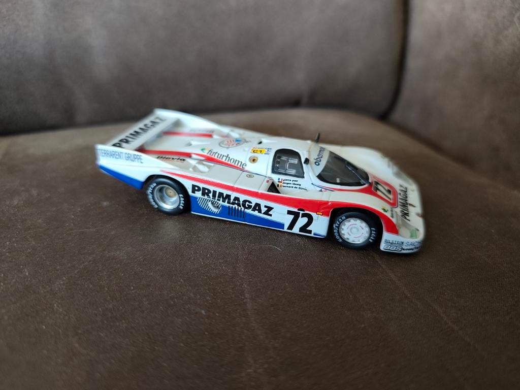 Porsche 956 long tail Quartzo 1:43, Ophalen of Verzenden