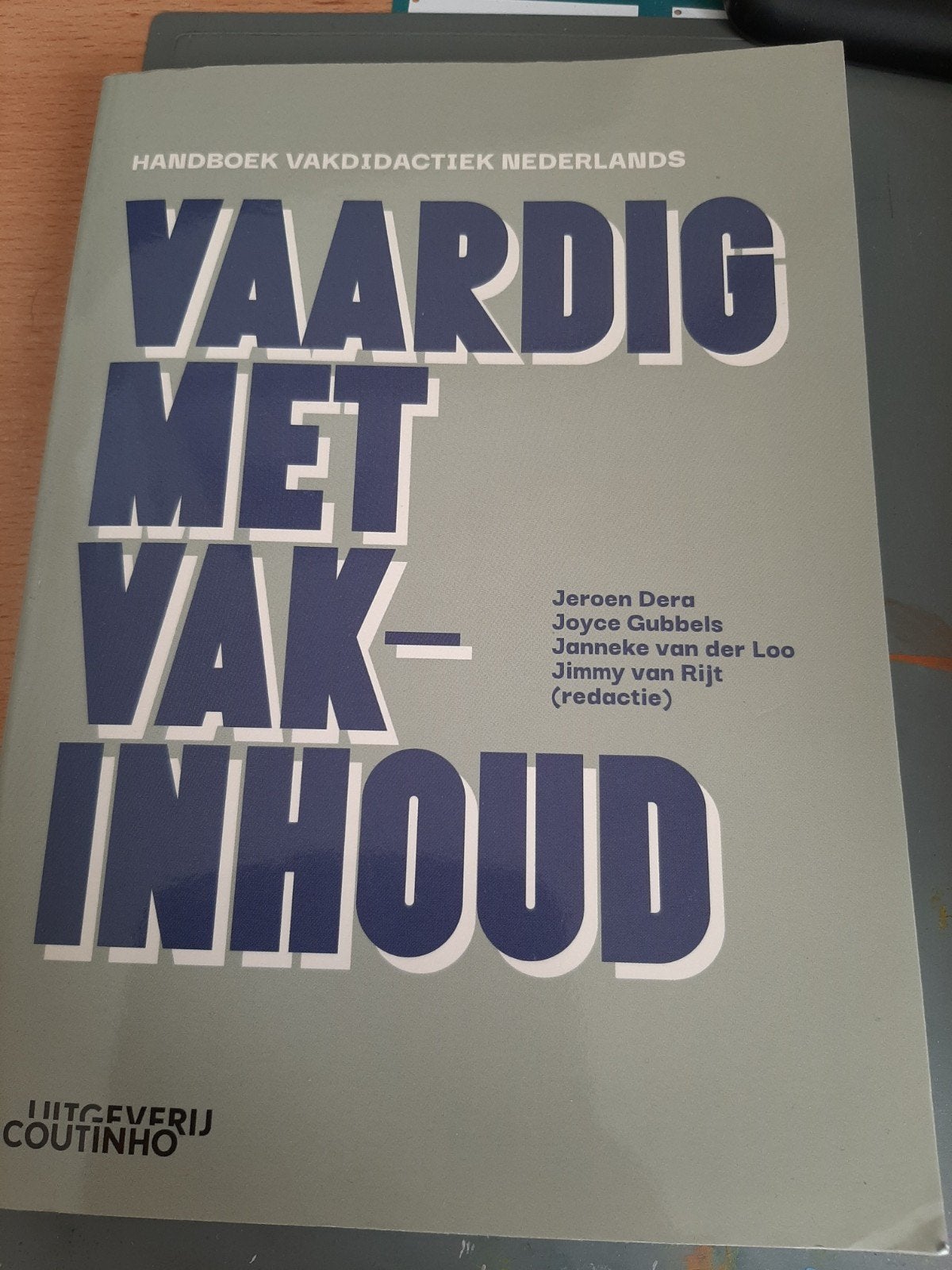 Jeroen Dera - Vaardig met vakinhoud, Jeroen Dera; Joyce Gubbels; Janneke van der Loo; Jimmy van Rijt, Sociale wetenschap, Ophalen of Verzenden