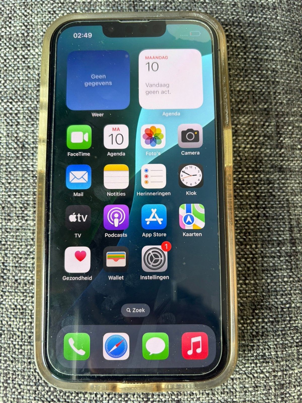 iPhone 13 Pro Max 128GB Grafiet - Zo goed als nieuw, Telecommunicatie, Mobiele telefoons | Apple iPhone, 128 GB, Ophalen of Verzenden