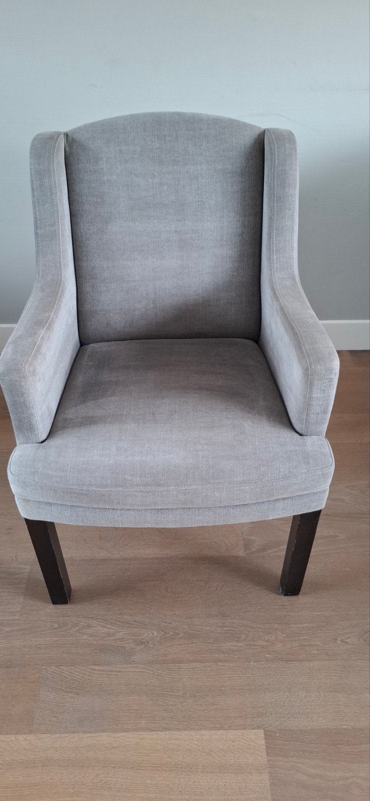 Kwaliteit eetkamerstoelen - Grijs/beige aardetint, Ophalen, Gebruikt, Vijf, Zes of meer stoelen, Stof