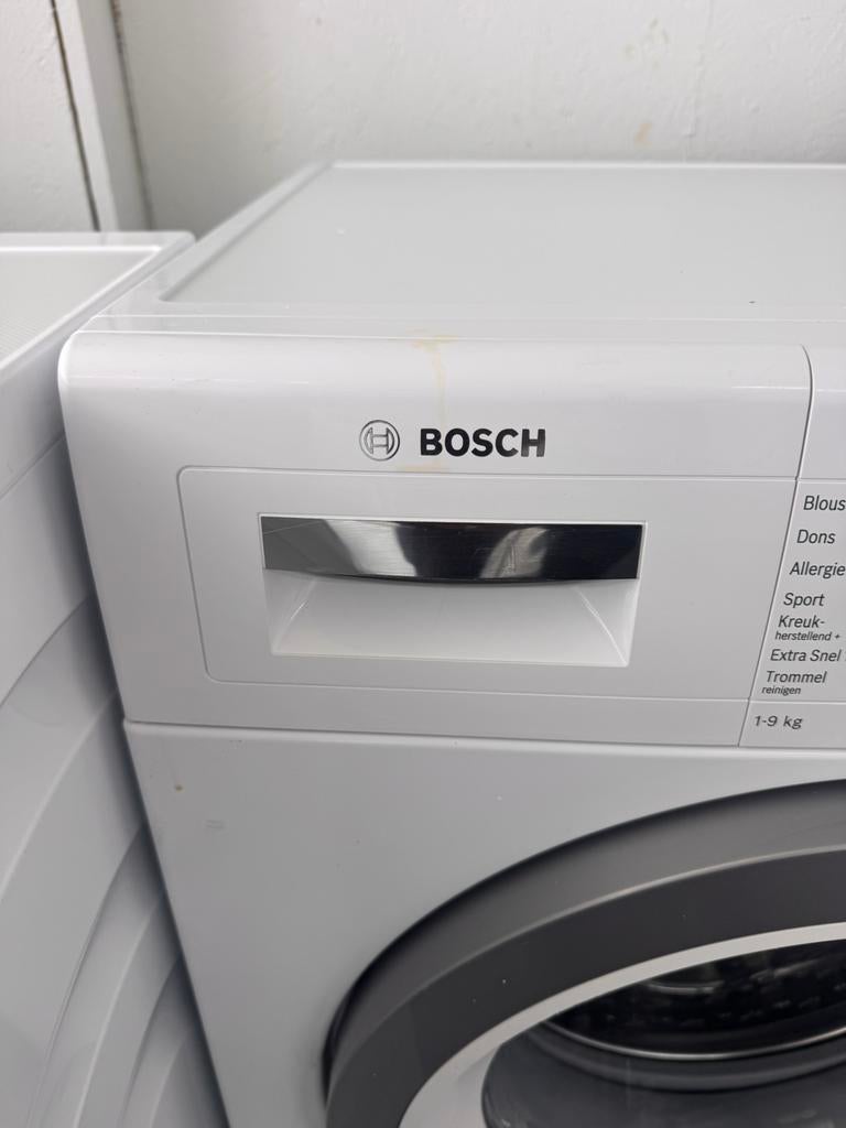 BOSCH 1600 SERIE 8 ECO VARIO 9 KG met 2 jaar garantie, 1200 tot 1600 toeren, N, N, 8 tot 10 kg