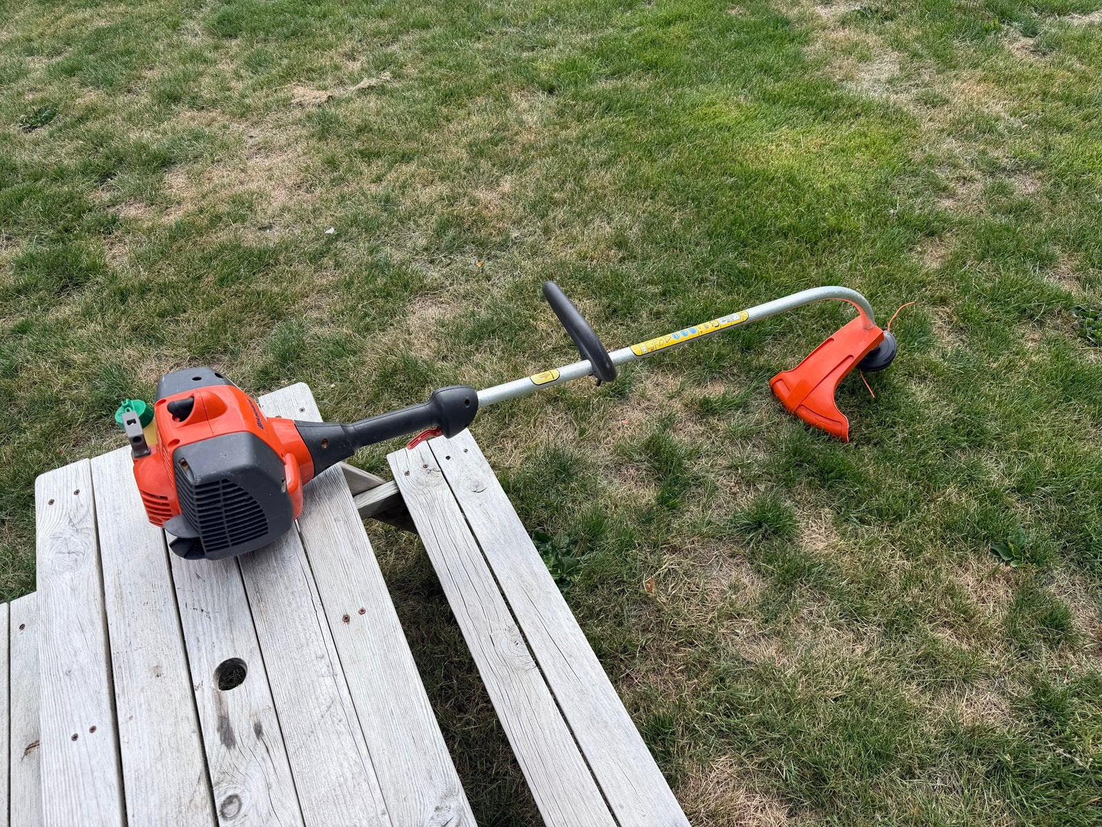 ‼️ Husqvarna 125c trimmer ‼️, Tuin en Terras, Ophalen, Zo goed als nieuw, Benzine