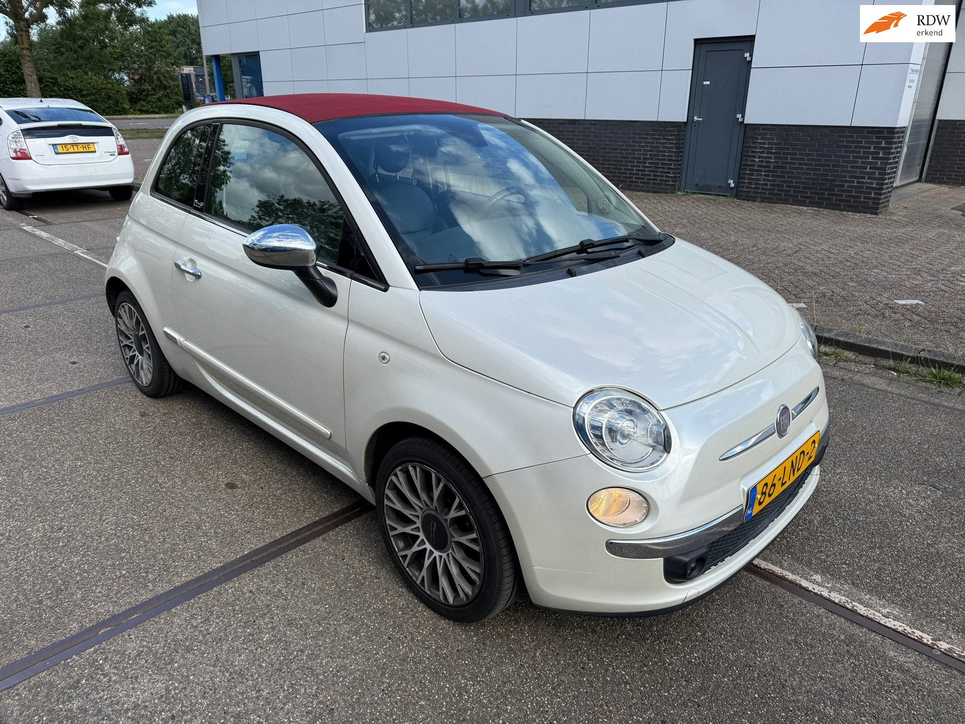 Fiat 500 C 1.2 Rock /AUTOMAAT / CABRIO / ELEK DAK / PDC / LE, Euro 5, Gebruikt, 1242 cc, Cabriolet