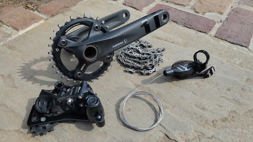 SRAM X11, Fietsen en Brommers, Fietsonderdelen, Ophalen of Verzenden, Zo goed als nieuw, SRAM, Derailleur of Ketting