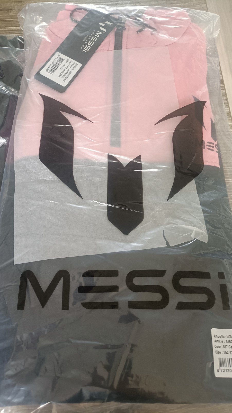 Messi trainingspak - Zwart/Roze - Nieuw, Verzenden, Nieuw