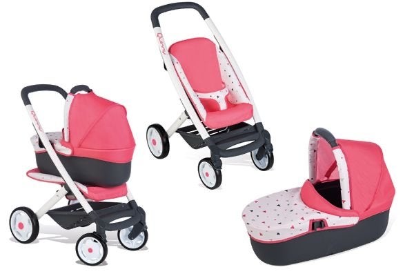 Quinny poppenCombiwagen Roze, Gebruikt, Combiwagen, Met reiswieg, Quinny