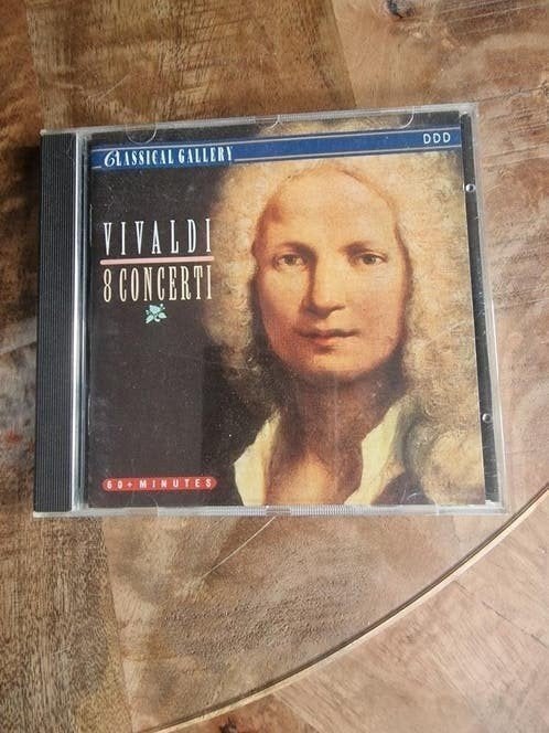 Vivaldi - 8 Concerti (Classical Gallery CD), Cd's en Dvd's, Gebruikt, Soloconcert, Ophalen of Verzenden, Vivaldi