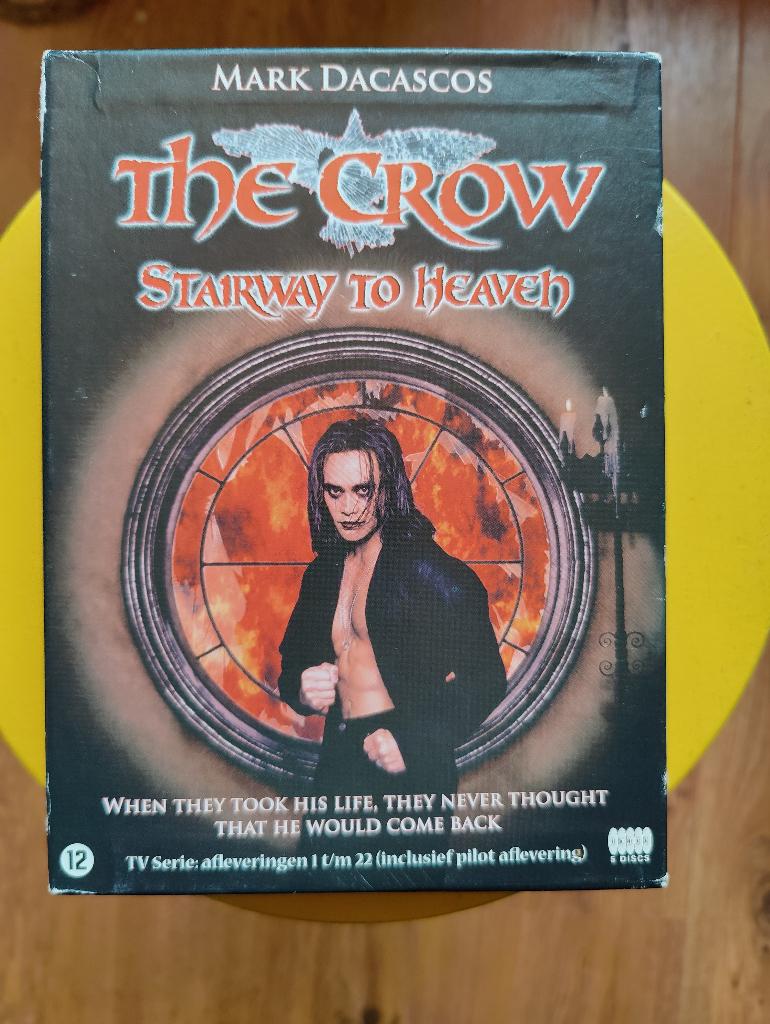 The Crow - DVD set - 1-22 met pilot, Cd's en Dvd's, Dvd's | Tv en Series, Alle leeftijden, Ophalen of Verzenden, Zo goed als nieuw