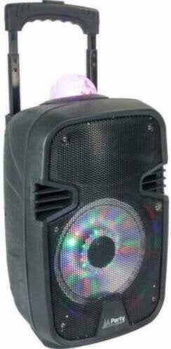 Mobiele Speaker 8 inch 300Watt Party-7astro [6110P-BKJ], Audio, Tv en Foto, Karaoke-apparatuur, ., Overige typen, Nieuw, Ophalen of Verzenden