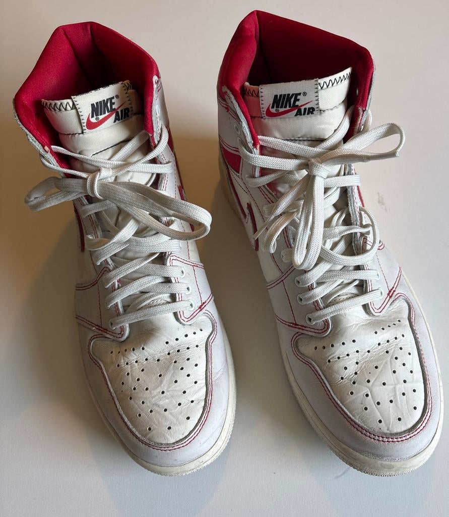 Nike Air Jordan 1 High OG Phantom - Maat 46, Ophalen, Zo goed als nieuw, Schoenen