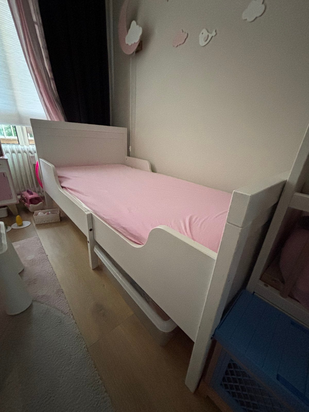 Complete IKEA SUNDVIK Bed Set, 85 tot 100 cm, Zo goed als nieuw, 180 cm of meer, Ophalen