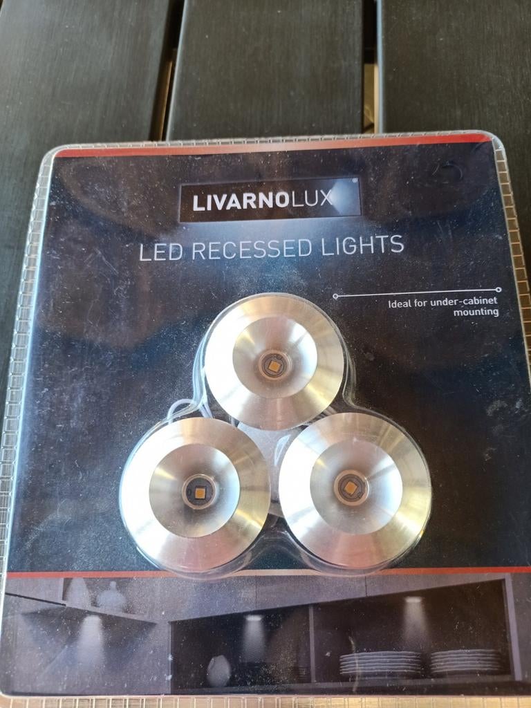 Nieuwe set Livarno Lux LED Inbouw Spotjes (3 stuks), Ophalen of Verzenden, Nieuw