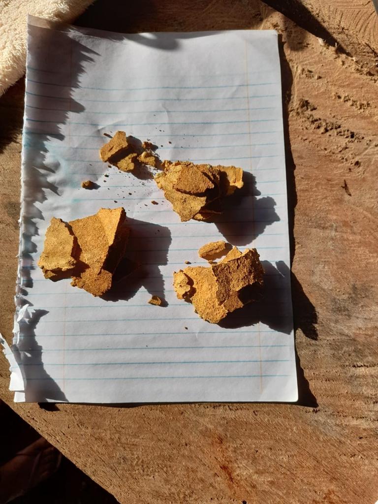 Gold maining