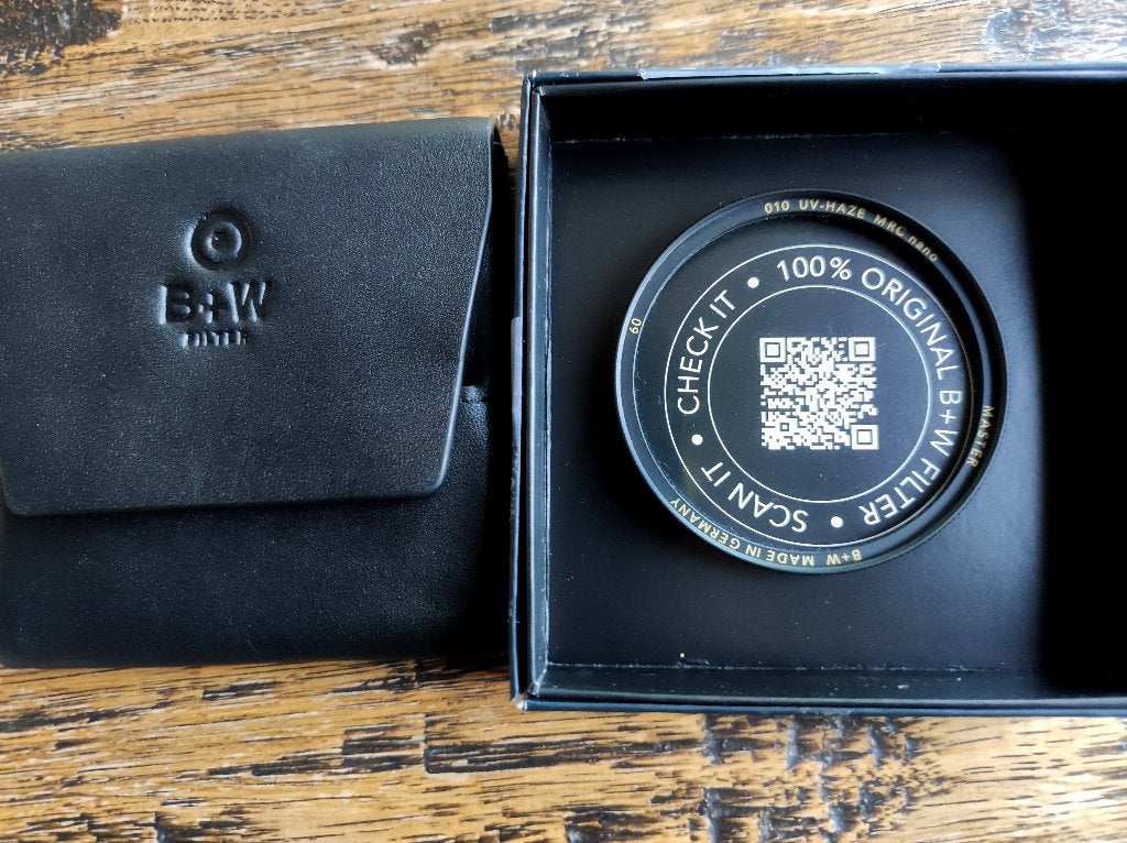B+W 60mm XS-Pro UV Haze MRC-Nano Master, Ophalen, 60 tot 70 mm, B+W, UV-filter