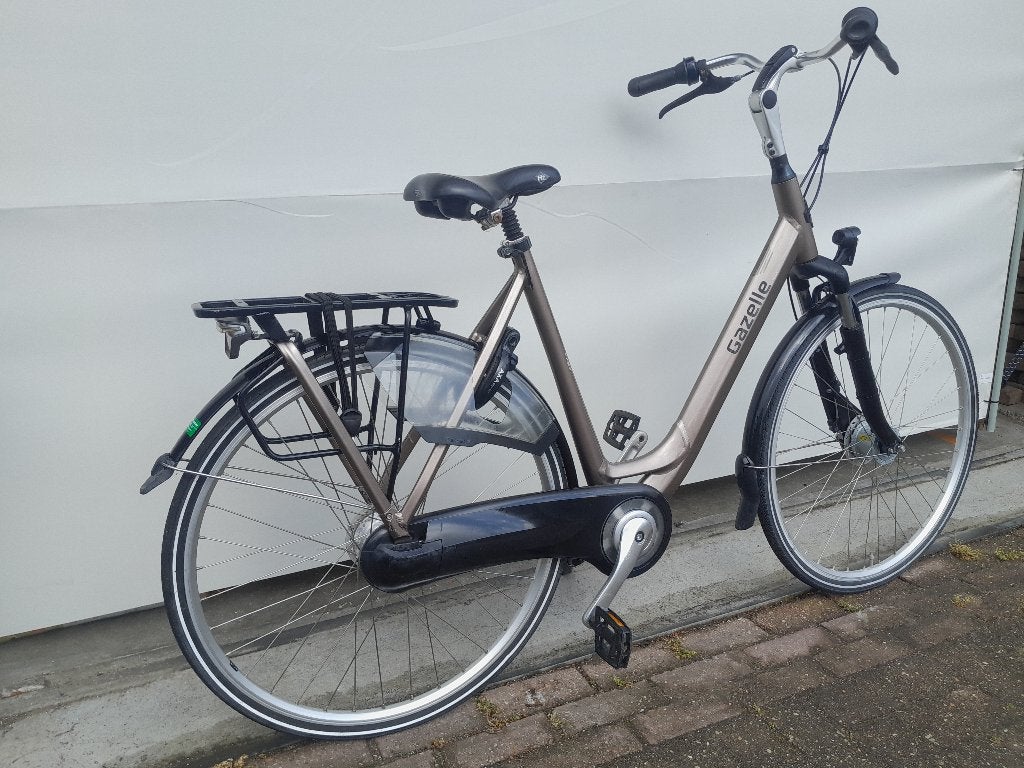 28 inch Gazelle Orange C7+ met 7 versnellingen/ vering., Ophalen, Gazelle, -, -