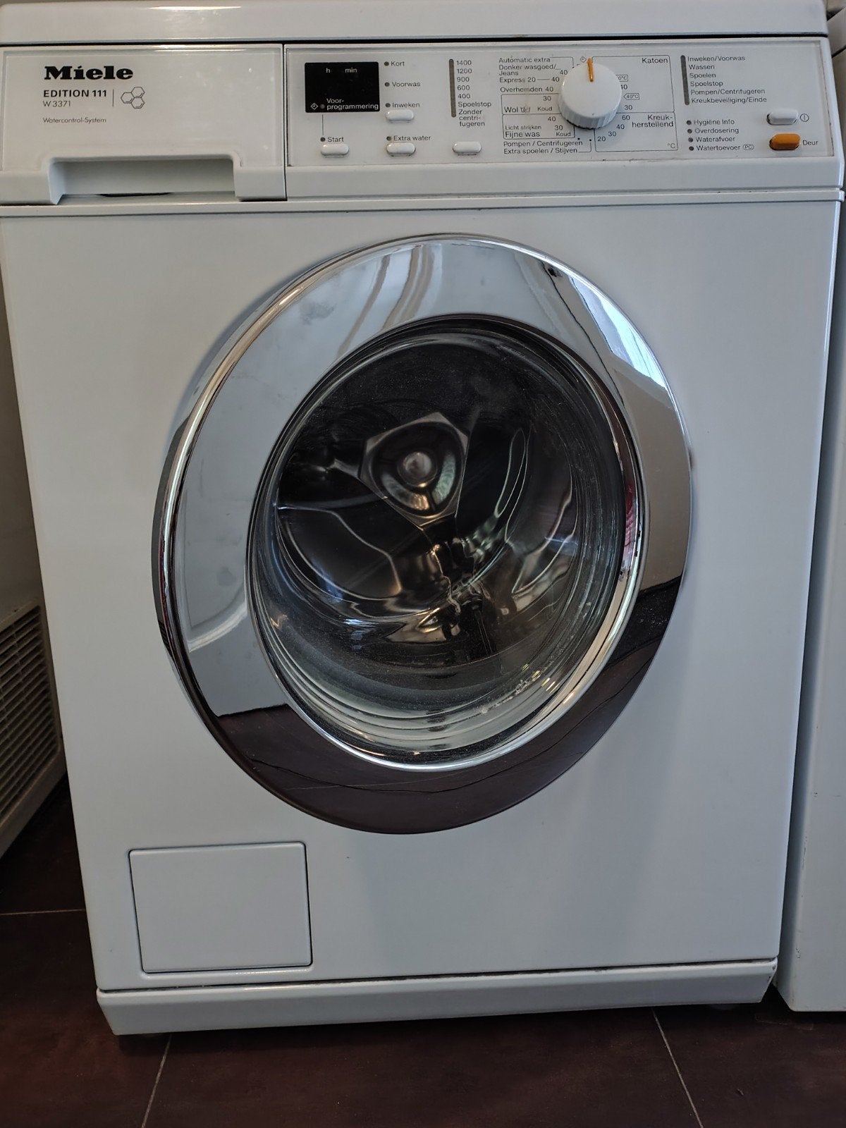 Miele wasmachine W3371, 1400 toeren, Witgoed en Apparatuur, Wasmachines, Ophalen, Gebruikt, 1200 tot 1600 toeren, 85 tot 90 cm