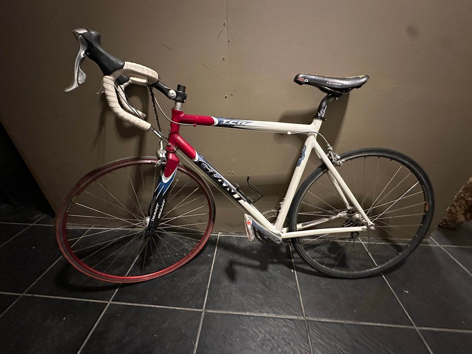 Giant TCR Racefiets – Maat L (55,5 cm) – Opknapper, Gebruikt, Aluminium, 53 tot 57 cm, Giant