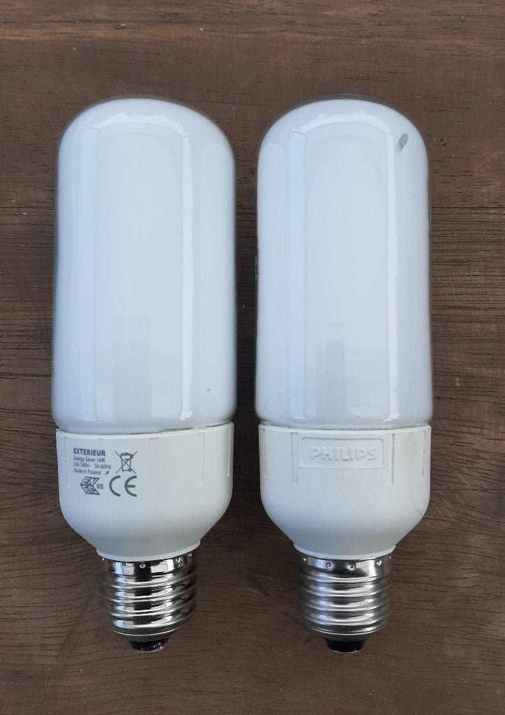 Philips Exterieur Energy Saver 16 Watt 900 Lumen E27, Huis en Inrichting, Lampen | Losse lampen, E27 (groot), 10 tot 30 watt, Ophalen