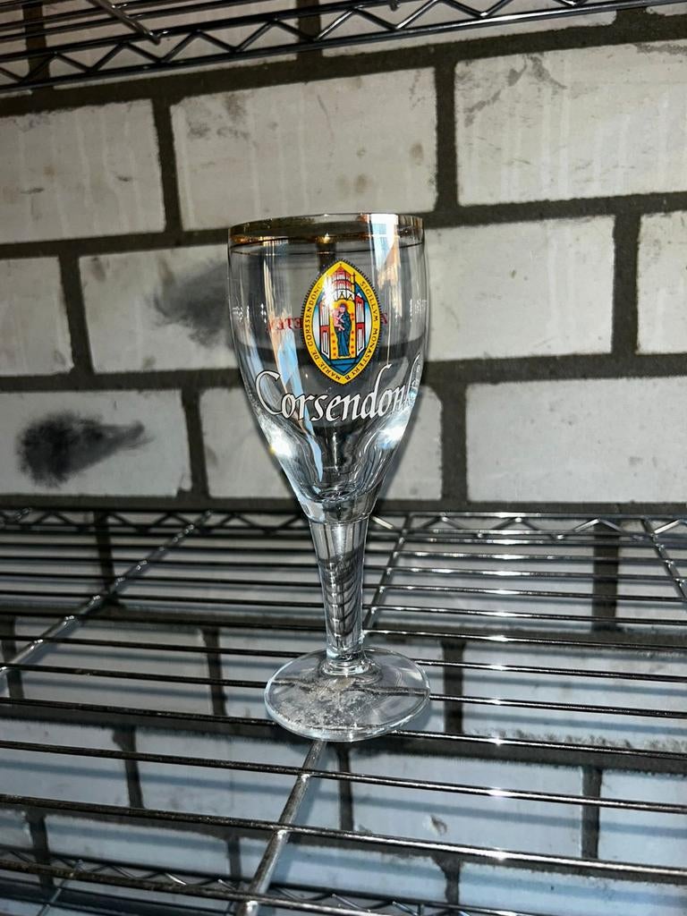 Corsendonk glas, Ophalen, Gebruikt, Bierglas
